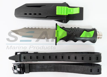 Titanium оборудование спортов воды ножа дайвинга с оболочкой и планками