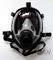 Противопожарная маска противогаза силикона анфас для лицевого щитка гермошлема дыхательного аппарата СКБА