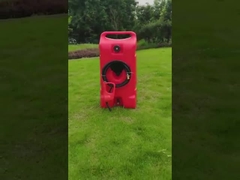 Масляный бак передвижного HDPE 53L 2mm морской с колесом