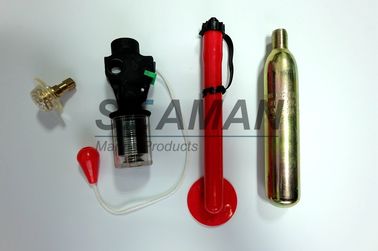 Re - подготовляя зажим пробки основания клапана вспомогательного оборудования спасательного жилета автоматического прибора набора устный