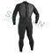 Черные мокрые одежды оборудования водных видов спорта для плавать/серфинг/Сноркелинг